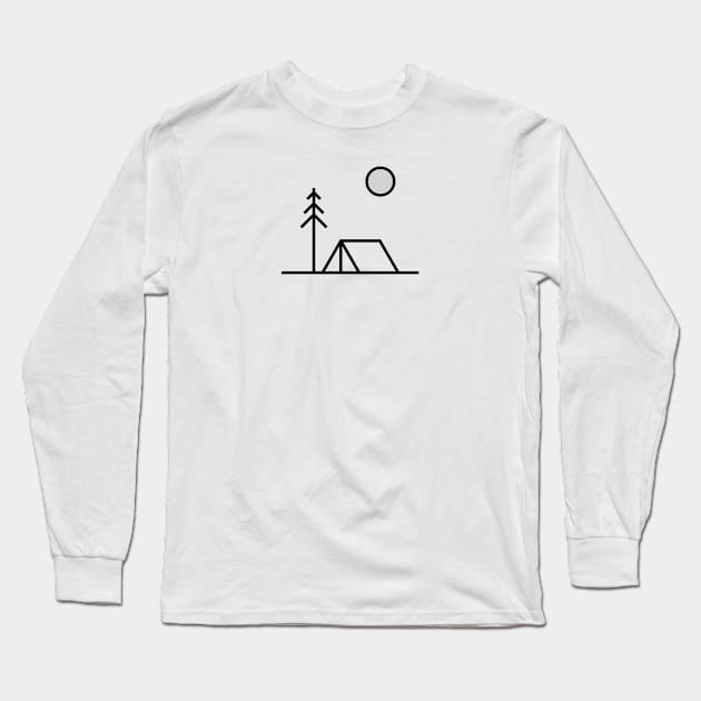 Holiday Camp Long Sleeve T-Shirt by encip